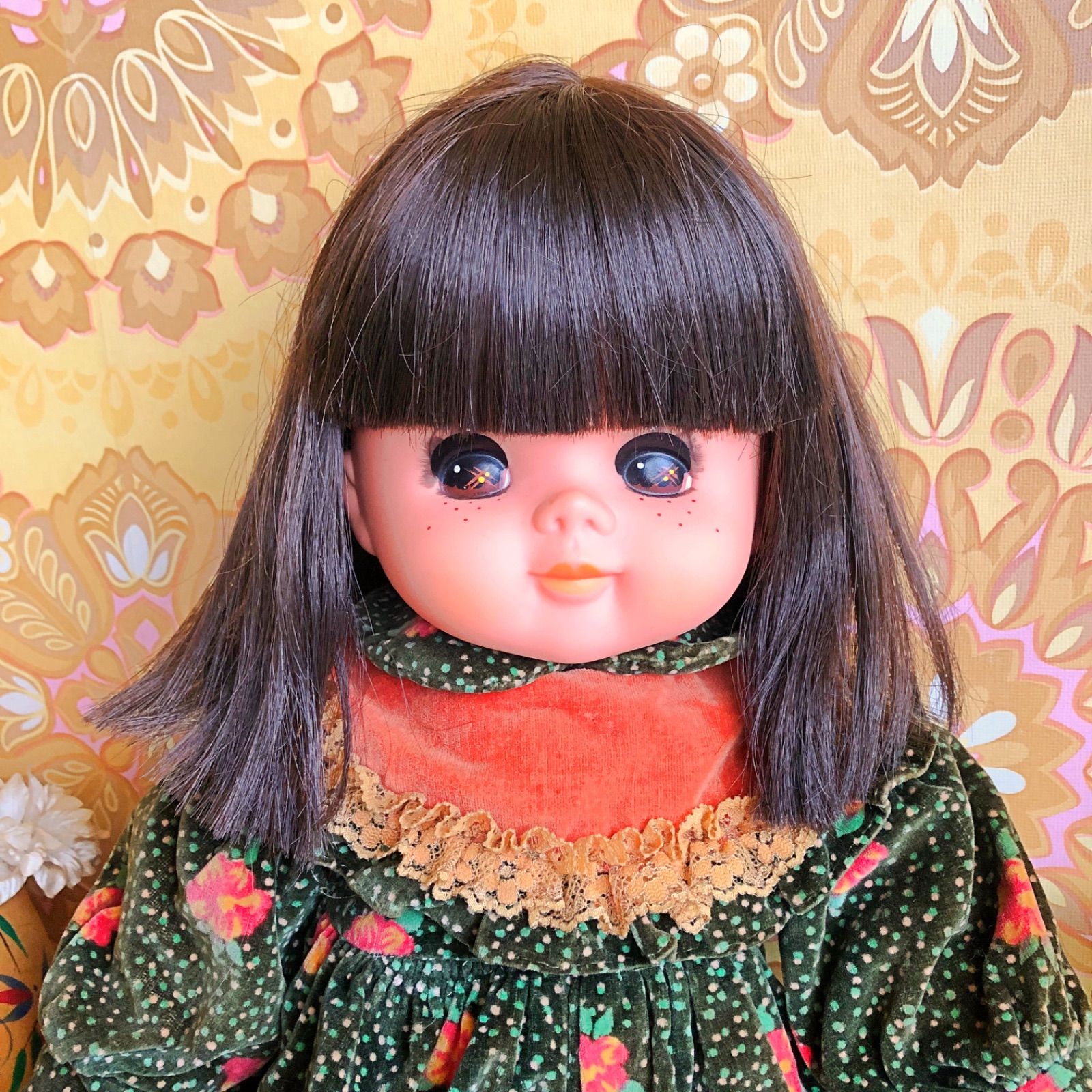 オオイケ抱き人形/アンちゃん/ヴィンテージドール55cm - メルカリ