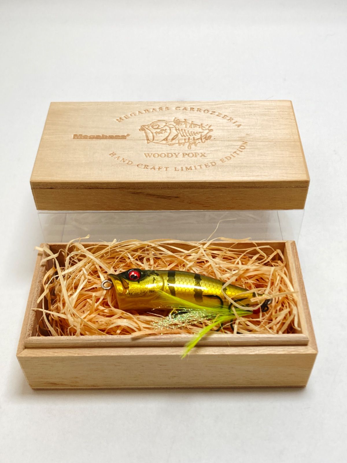 フィッシング ☆ Megabass メガバス WOODY POPX PEACOCK BASS ルアー