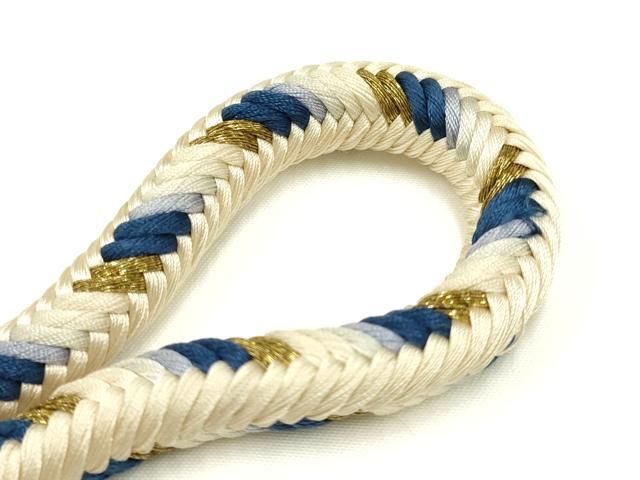 平和屋着物○極上 有職組紐道明 帯締め 奈良組 金糸 宮内庁御用 国立