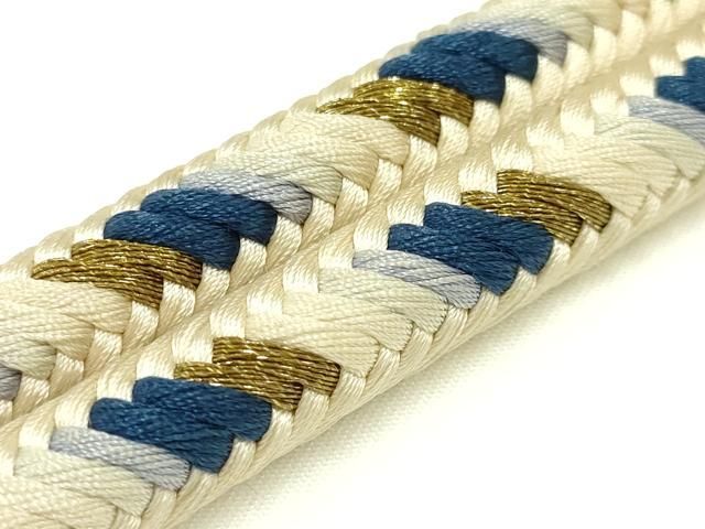 平和屋着物○極上 有職組紐道明 帯締め 奈良組 金糸 宮内庁御用 国立