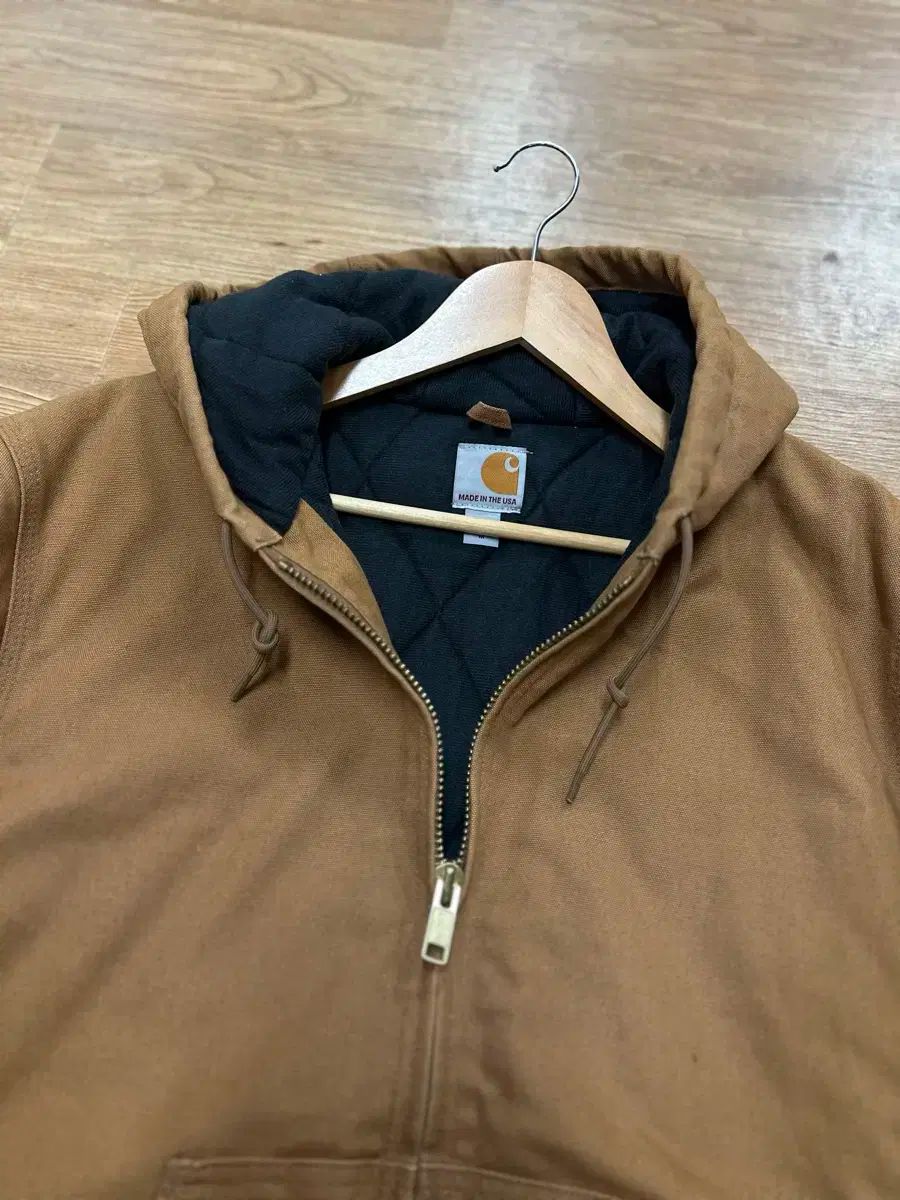 M Carhartt カーハート USA アクティブ ジャケット J140 ブラウン