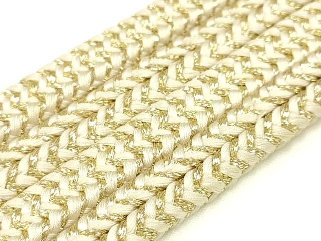 平和屋着物○極上 有職組紐道明 帯締め 冠組 礼装用 金糸 宮内庁御用