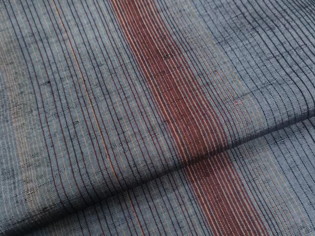 平和屋着物 置賜紬