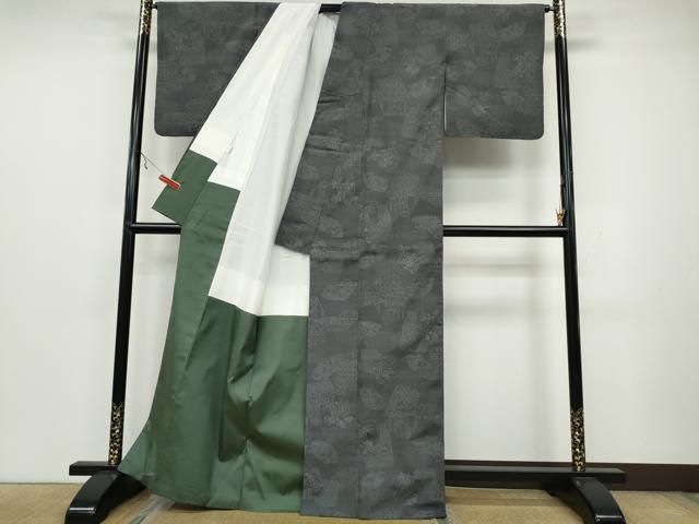 平和屋着物 結城紬