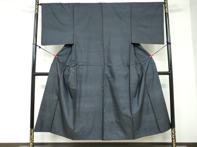 平和屋着物 男性 本場大島紬 アンサンブル 長羽織 100亀甲 総詰め 正絹 DAAY5496ud