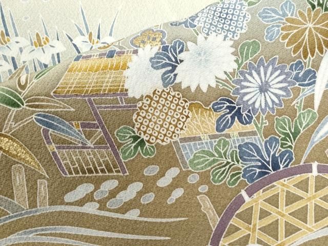 立波籬松竹梅風景文