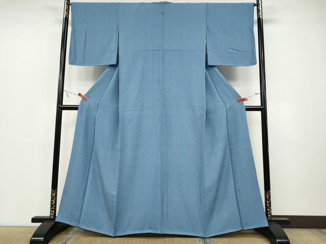 平和屋着物 江戸小紋 鮫小紋柄 鬼しぼ縮緬 正絹 ut