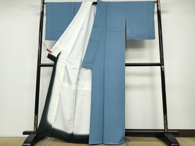 鮫小紋柄 鬼しぼ縮緬