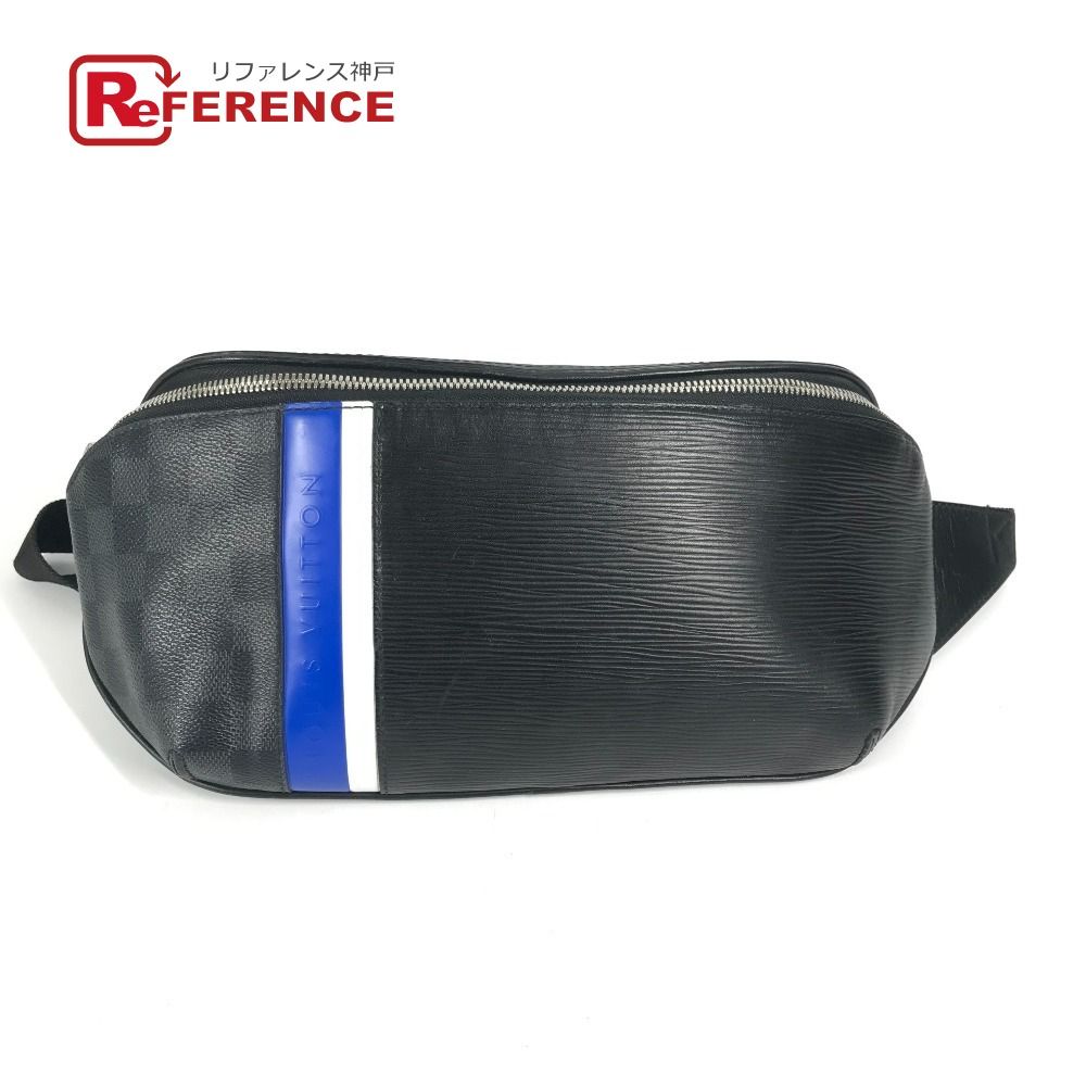 LOUIS VUITTON ルイヴィトン ボディバッグ バムバッグ M56610 エピレザー ブラック