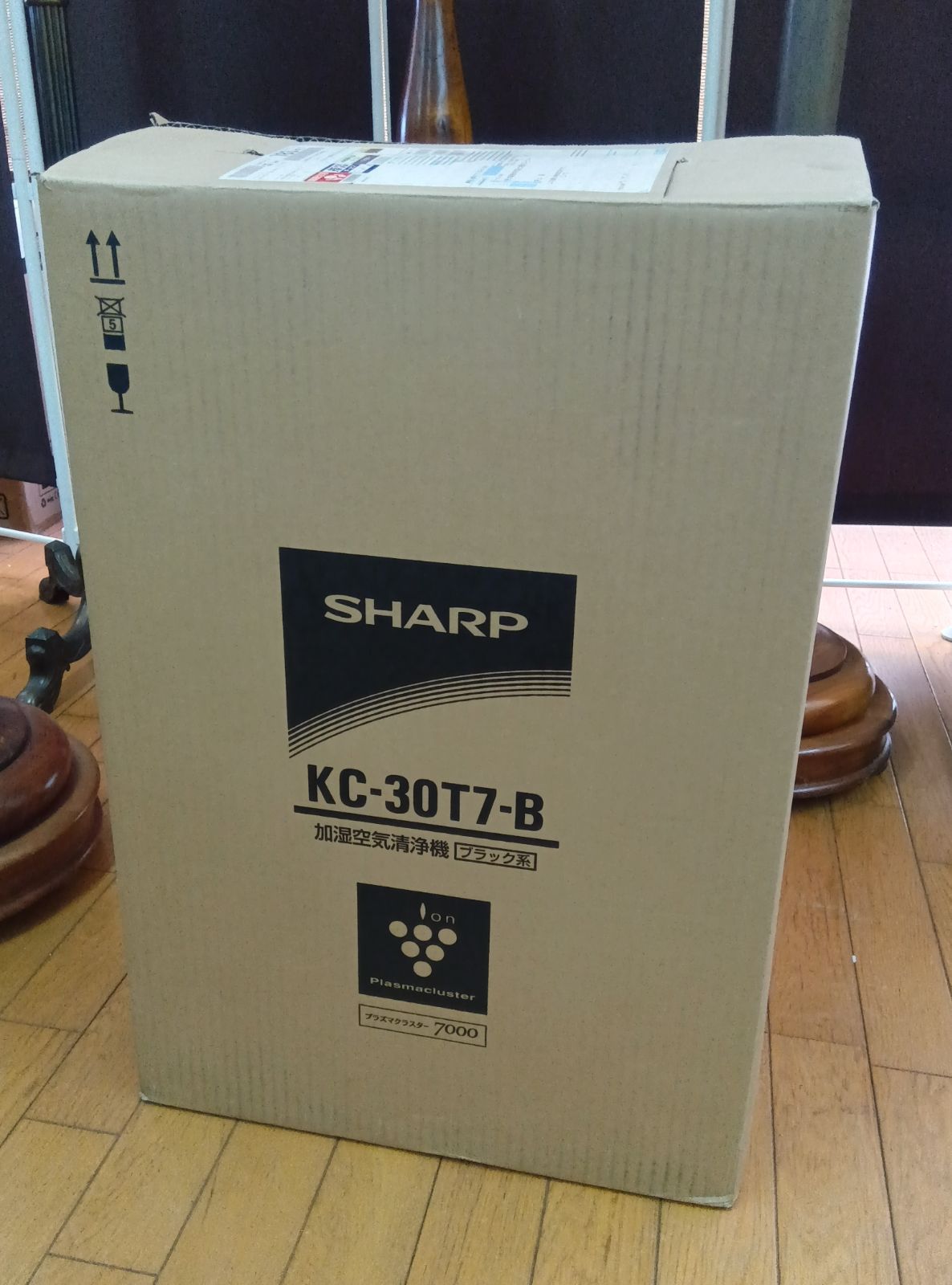 SHARP 加湿付き空気清浄機 KC-30T7-B - メルカリ