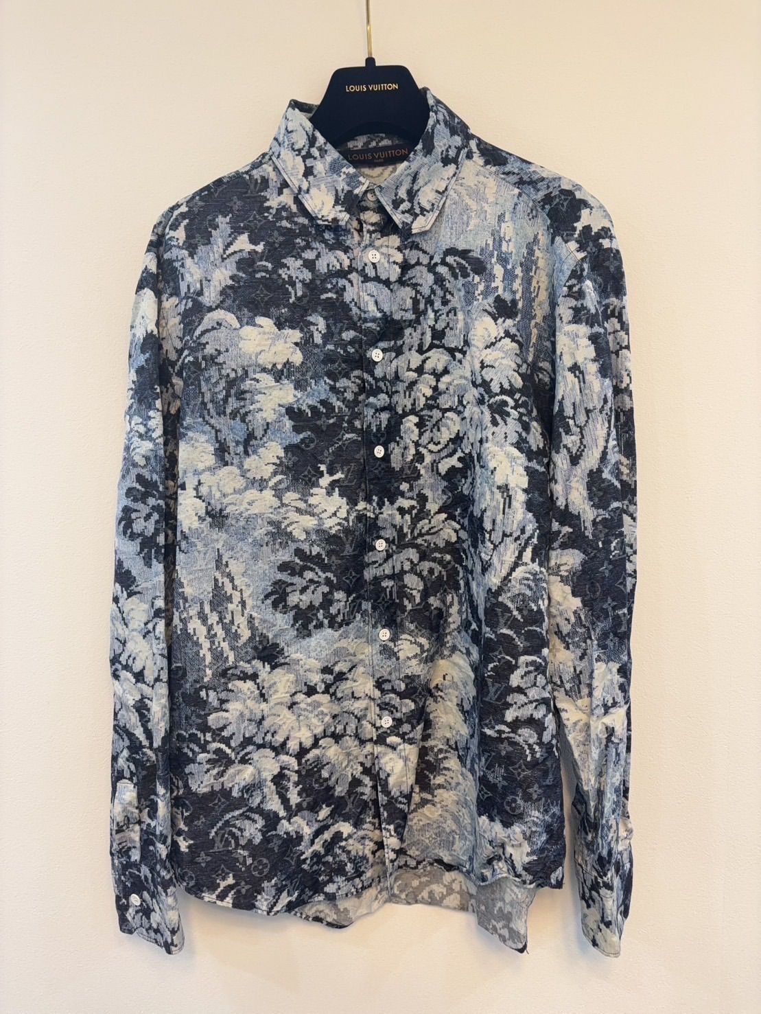 LOUIS VUITTON ルイ ヴィトン 21SS モノグラム 長袖シャツ