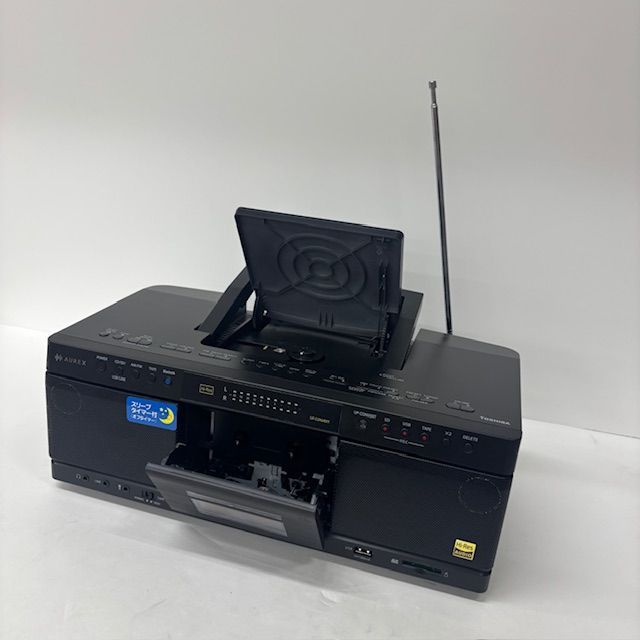 店頭 東芝 ハイレゾ対応ラジカセ AUREX オーレックス ブラック TYAK21 K でんきち 量販店