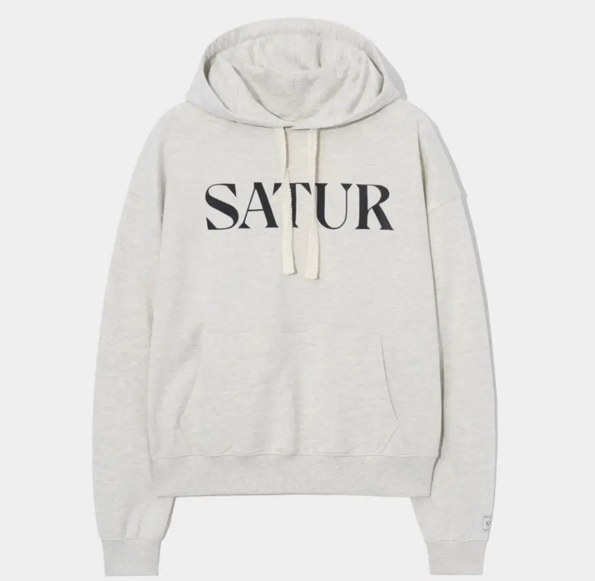 SATUR セター Classic レター ロゴ WHO フード Tシャツ