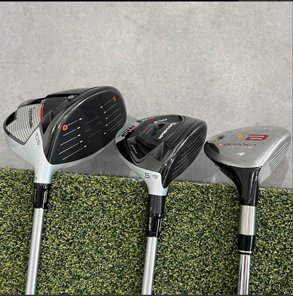 2.テーラーメイド　ルコック　初心者オススメ　ゴルクラブ　メンズセット　13本 初心者おすすめ メンズゴルフクラブセット ルコックキャディーバック付