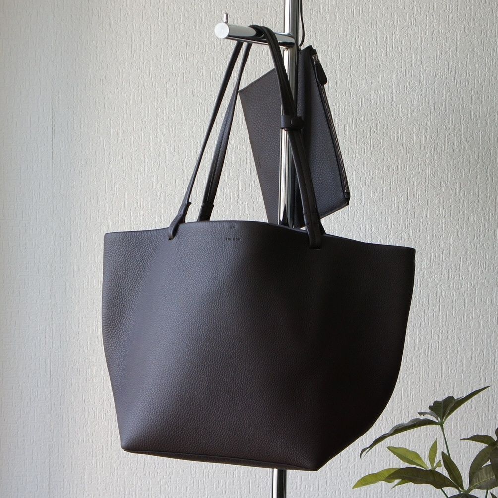 ザ ロウ Park Tote Three レザー製トートバッグ