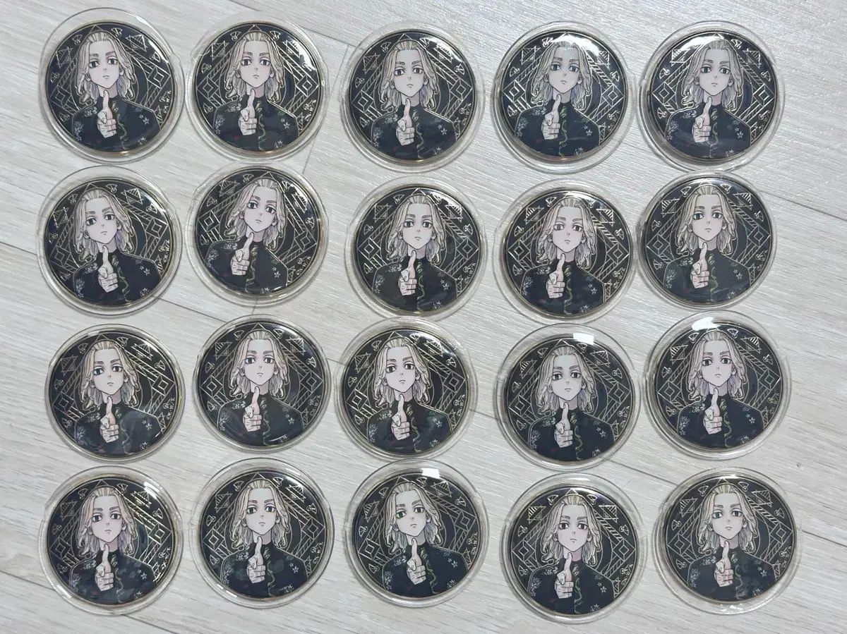 東京リベンジャーズ 東リベ 佐野万次郎 マイキー 原画展 缶バッジ 20個