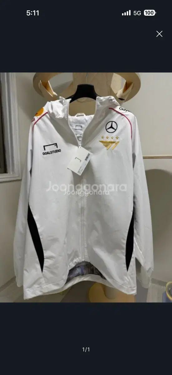 T1 League of Legends World Championship 4성 ジャケット ノンマーキング XL