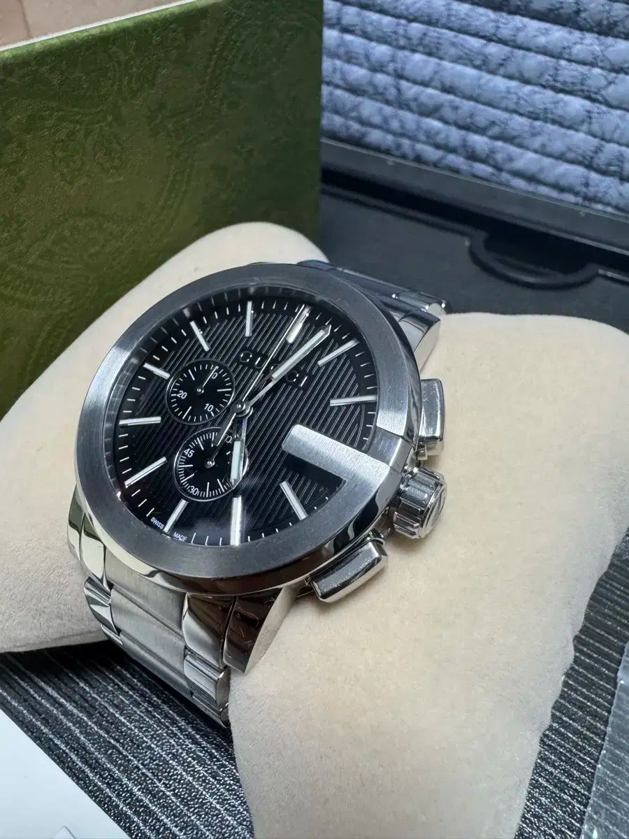 44 グッチ 時計 Gクロノ クオーツ 時計