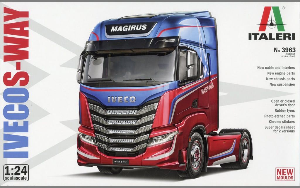 プラモデル 1 24 イベコ Sウェイ IT 3963
