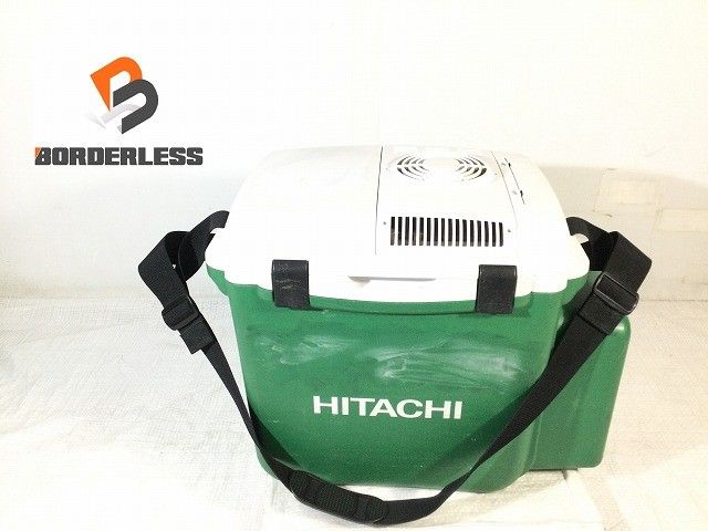 品 HITACHI 日立工機 14.4V 18V 100V コードレス冷温庫 UL18DSL 本体 ACアダプタ付 充電式保冷温庫 アウトドア118457