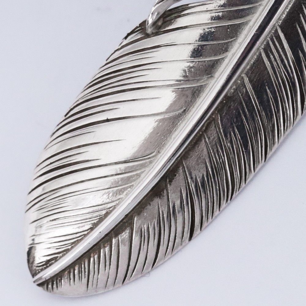 鷲見太郎 Taro washimi L old feather 02 K18 鷲見太郎 Taro Washimi フェザーペンダント L old feather02 K18 eagle