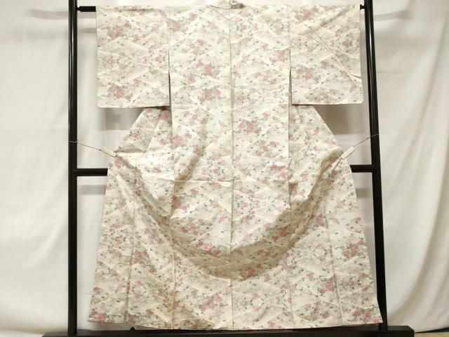 平和屋本店□極上 本場大島紬 9マルキ 幔幕鳳凰花文 逸品 未