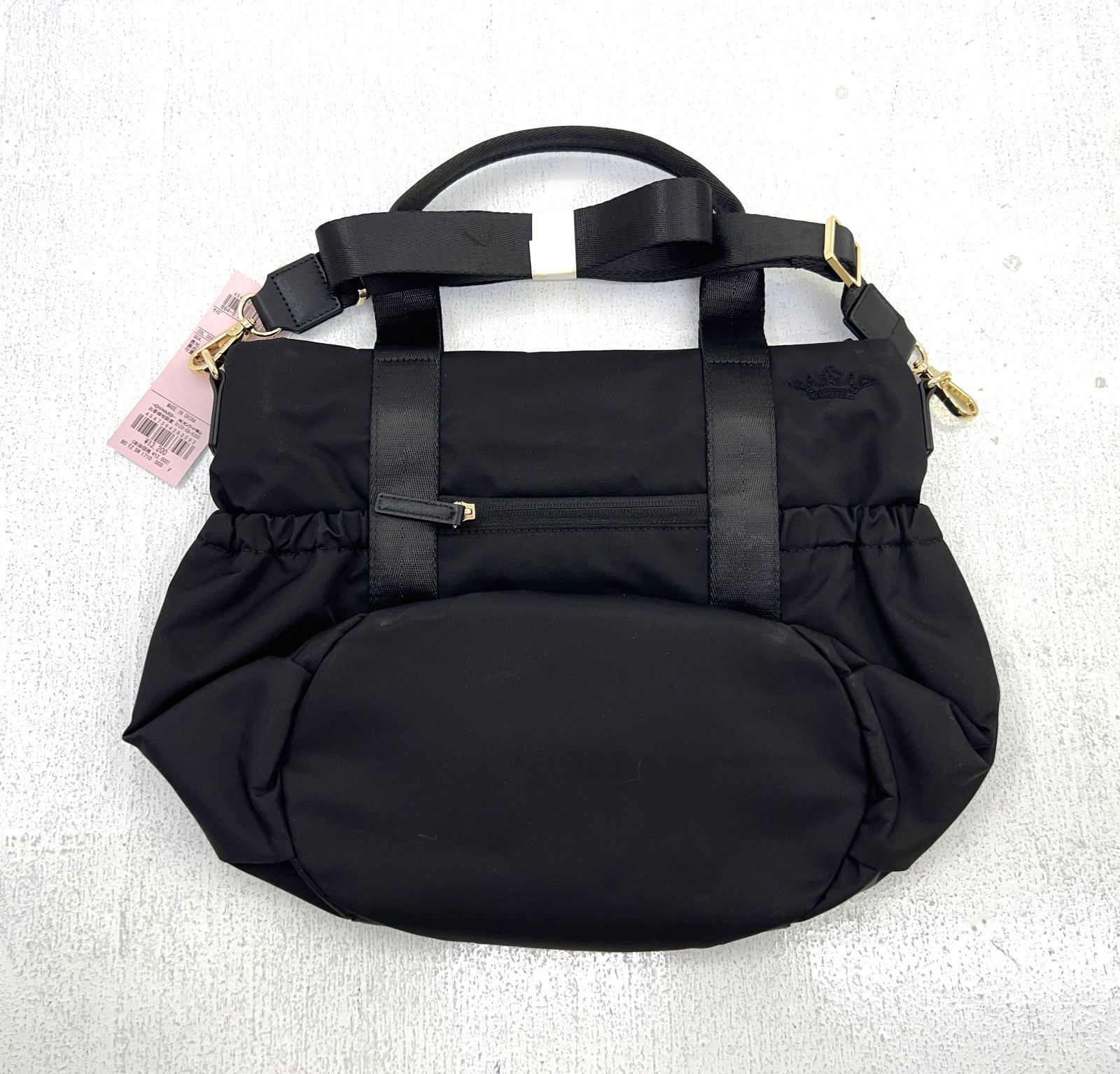 盛岡79-0117 TOCCA トッカ SANA SIDEPOCKET TOTE トートバッグ 80 レディース