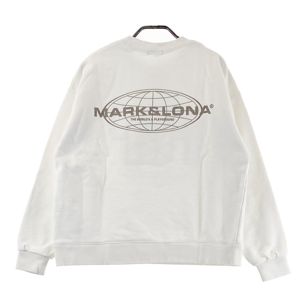サイズ 44 MARK LONA マークアンドロナ モデル スウェットトレーナー ホワイト系 ゴルフウェア メンズ ストスト