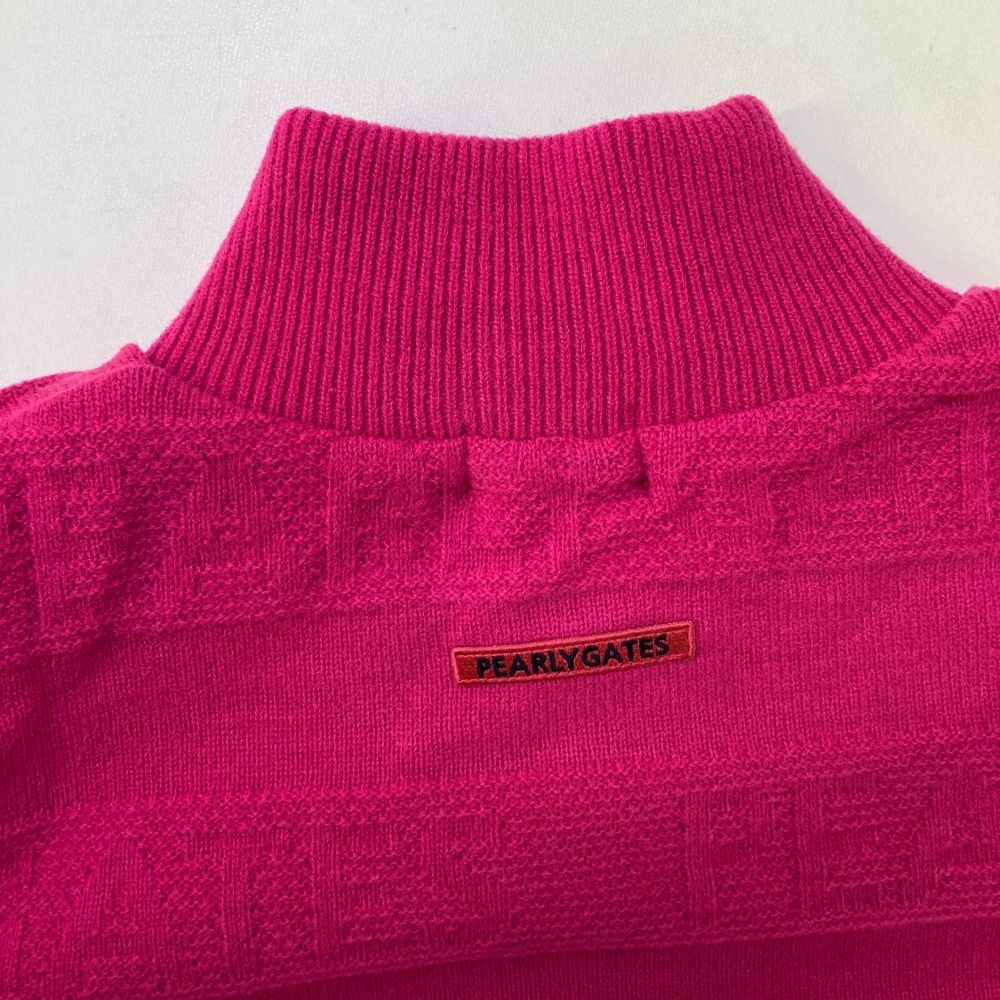 サイズ：2 PEARLY GATES パーリーゲイツ 2023年モデル ニットジップ
