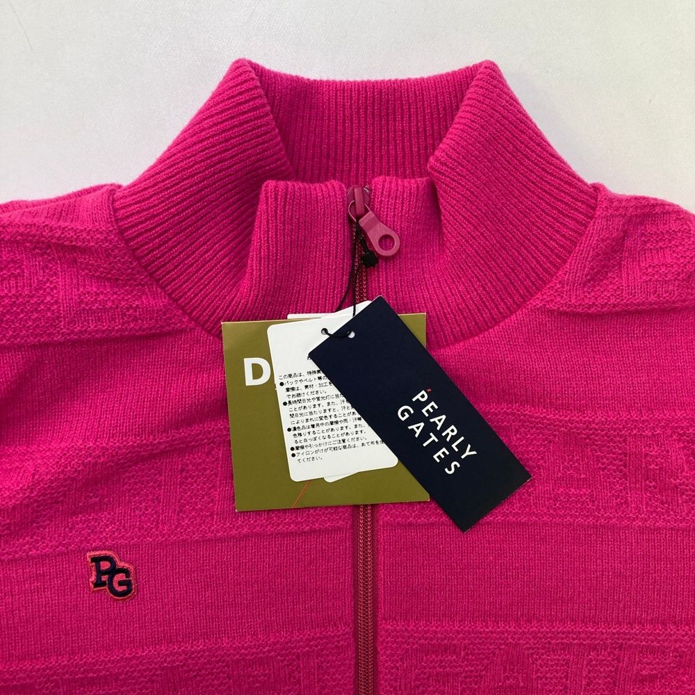 サイズ：2 PEARLY GATES パーリーゲイツ 2023年モデル ニットジップ