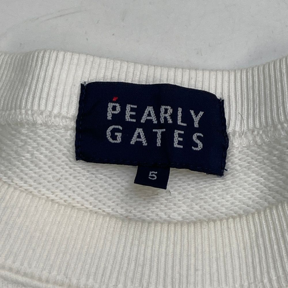 サイズ：5 PEARLY GATES パーリーゲイツ スウェットトレーナー