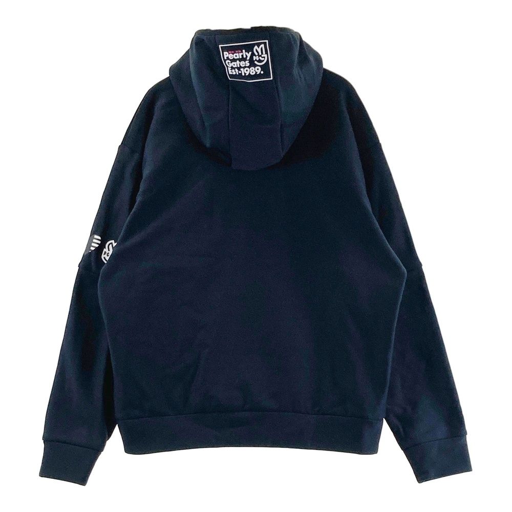 サイズ 0 PEARLY GATES パーリーゲイツ パーカー ネイビー系 ゴルフウェア レディース ストスト