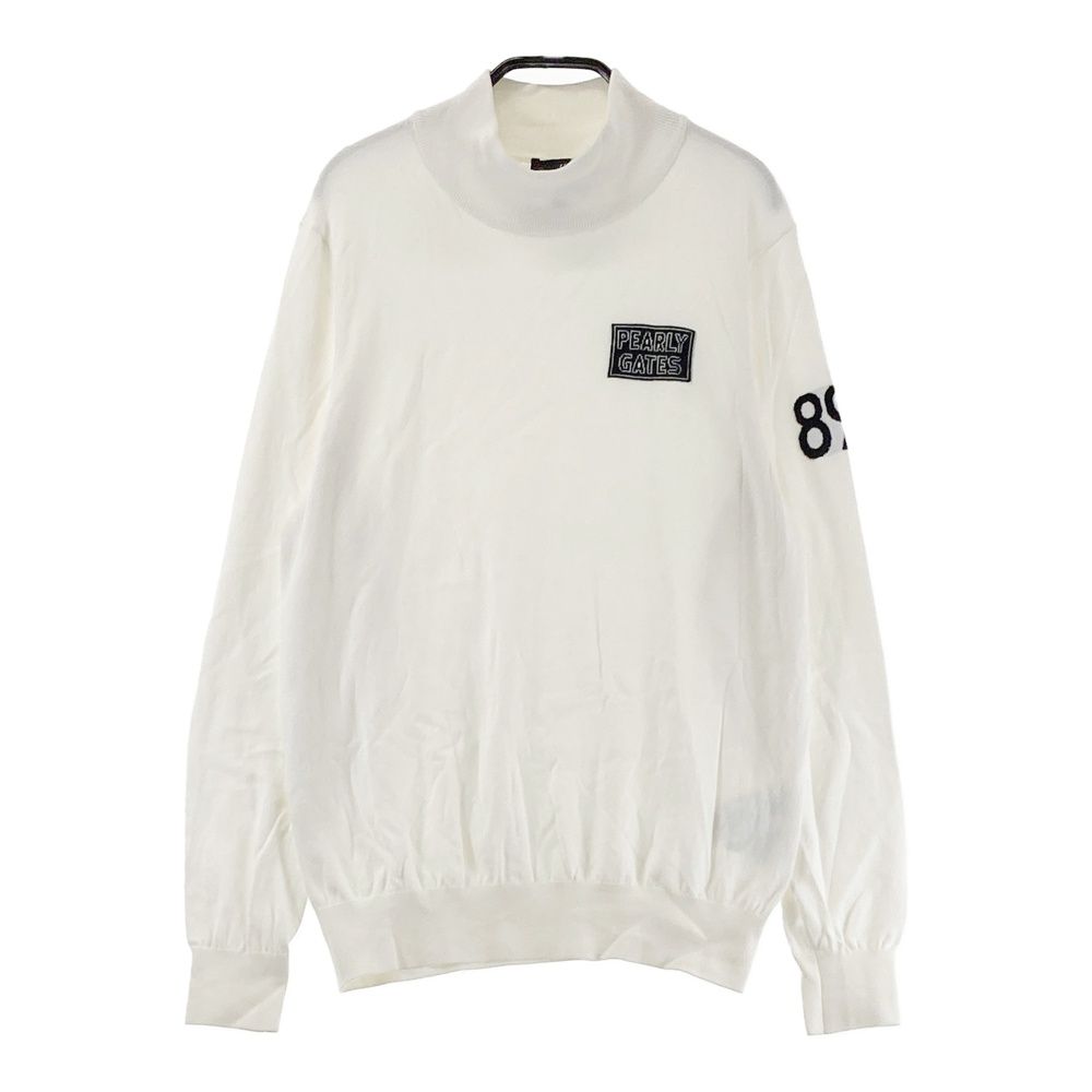 サイズ 1 PEARLY GATES パーリーゲイツ ニット セーター ホワイト系 240101561223 ゴルフウェア レディース ストスト