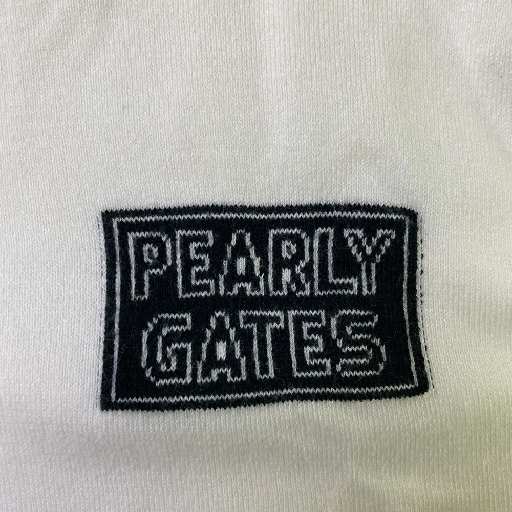  サイズ 1 PEARLY GATES パーリーゲイツ ニット セーター ホワイト系 ゴルフウェア レディース ストスト セーター トレーナー レディースウェア