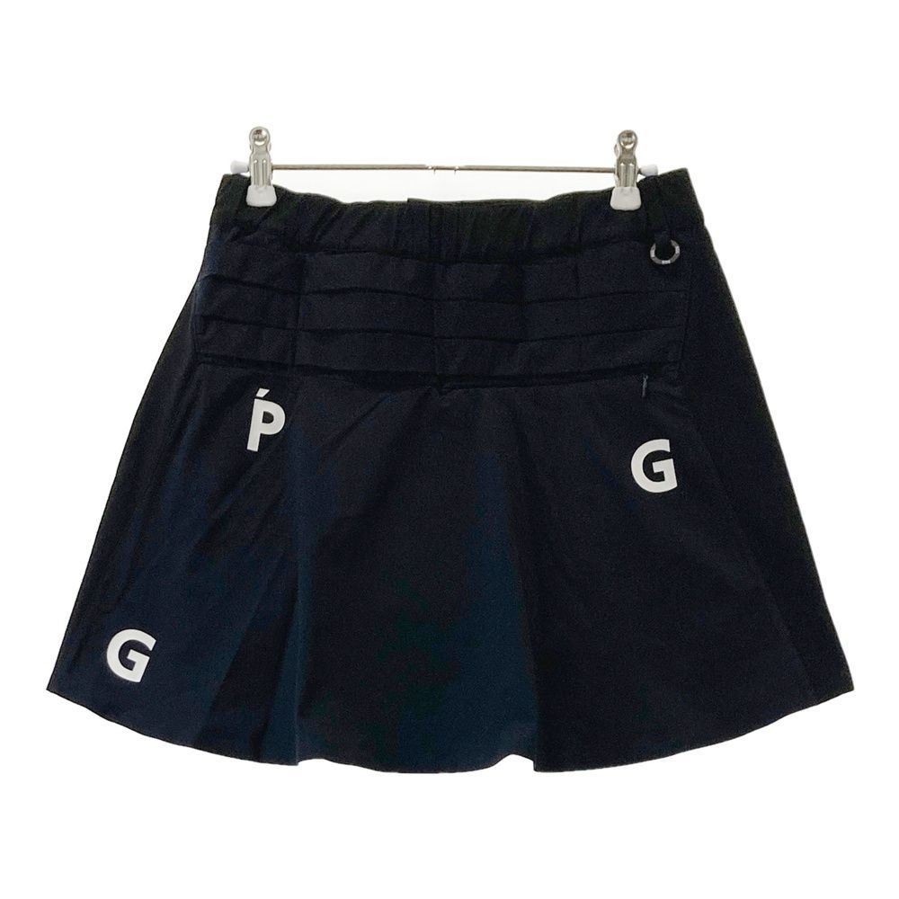 サイズ 0 PGG PEARLY GATES パーリーゲイツ スカート ブラック系 ゴルフウェア レディース ストスト