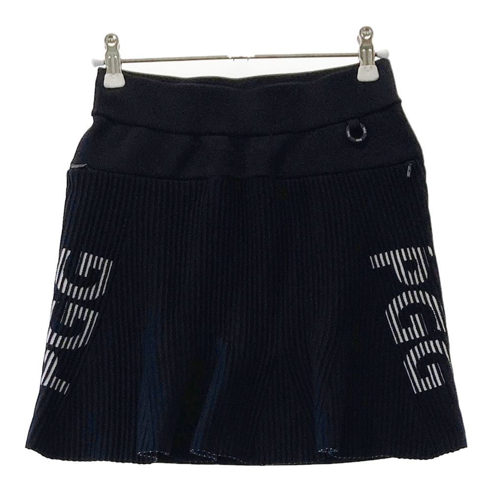 サイズ 00 PGG PEARLY GATES パーリーゲイツ ニットスカート ネイビー系 ゴルフウェア レディース ストスト