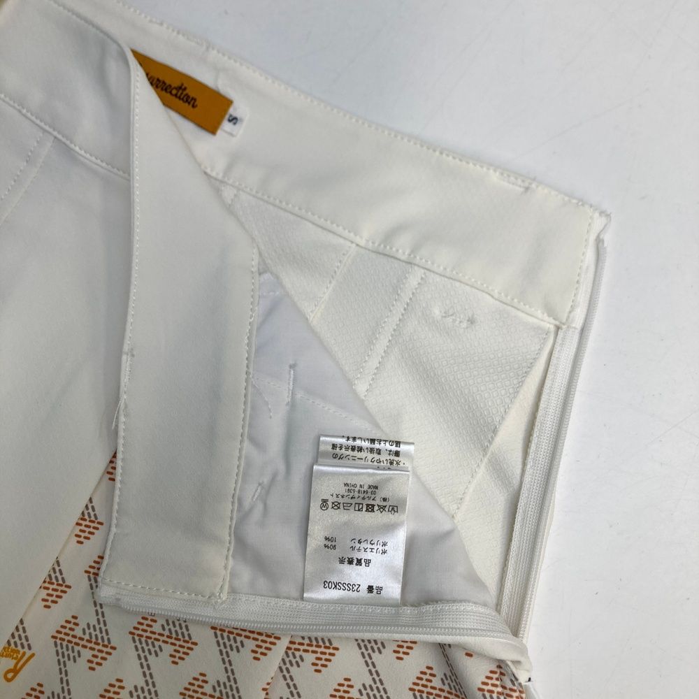 総柄 ホワイト系