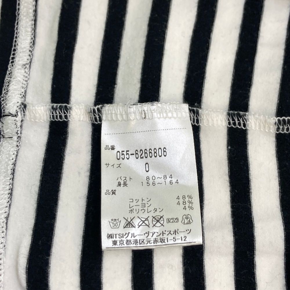 サイズ：0 PEARLY GATES パーリーゲイツ ハイネック長袖Tシャツ