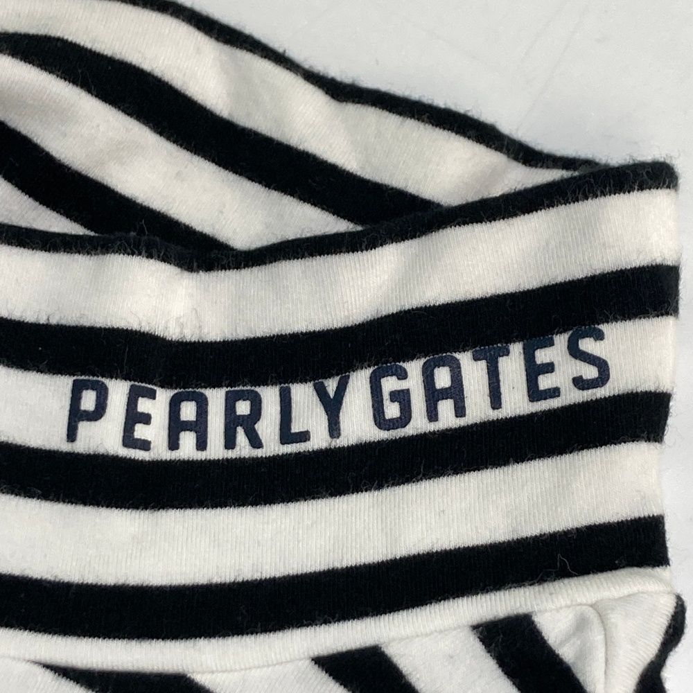 サイズ：0 PEARLY GATES パーリーゲイツ ハイネック長袖Tシャツ
