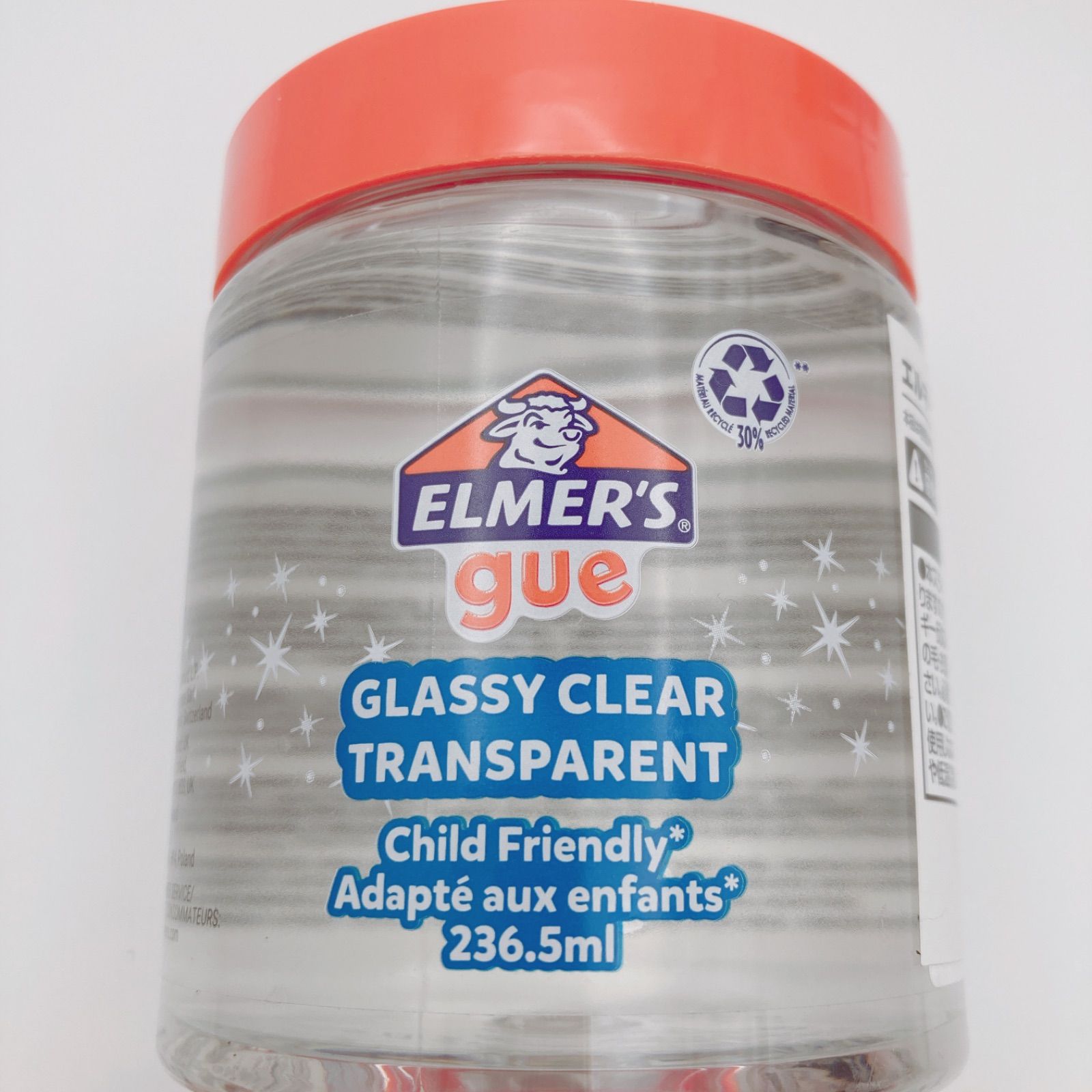 2個セット ELMER'S エルマーズ カラーグー クリア スライム 236ml プリ