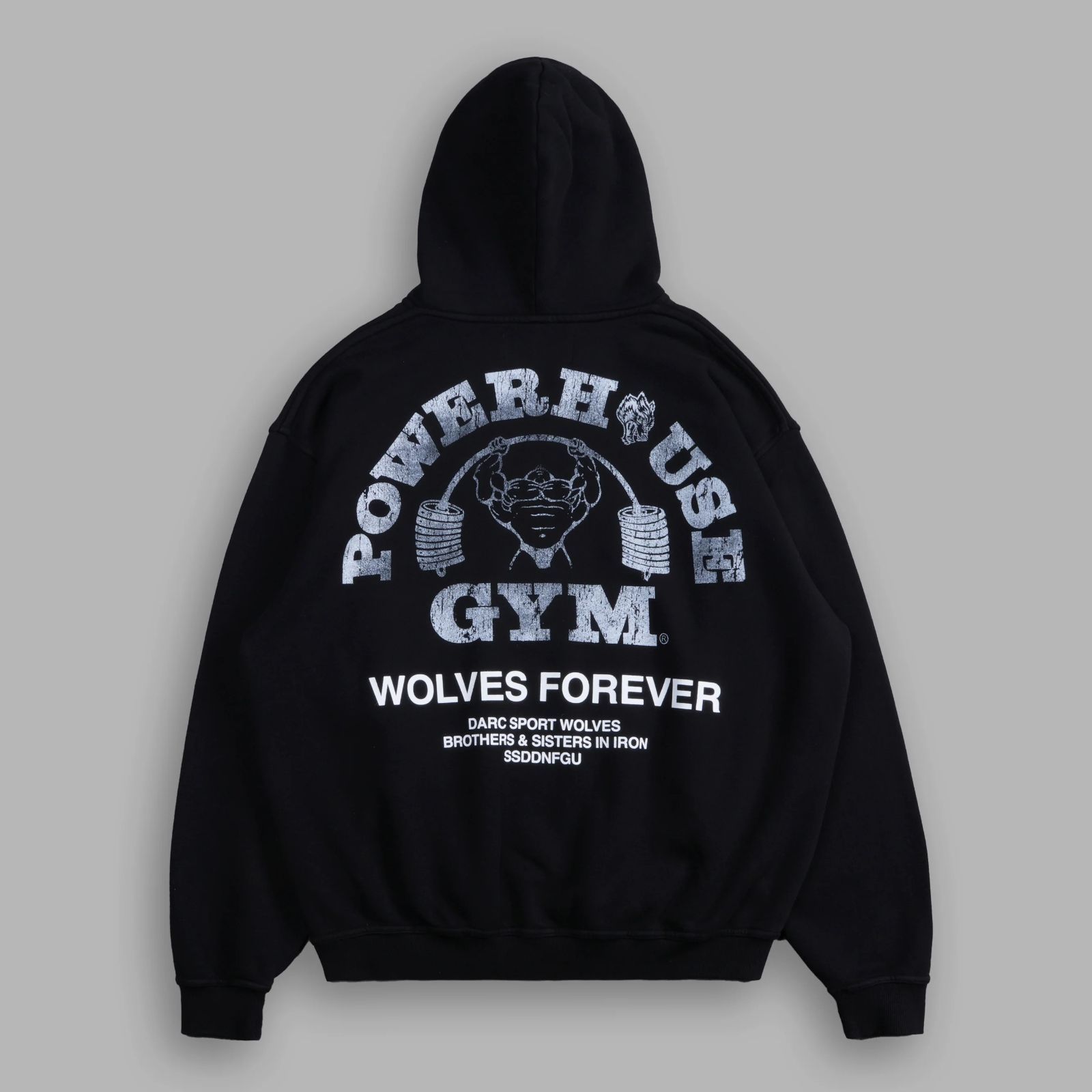 DARC SPORT×POWERHOUSE GYM ジャケット パーカー Darc Sport Powerhouse Wolves Hoodie Sweatshirt Yellow Gym