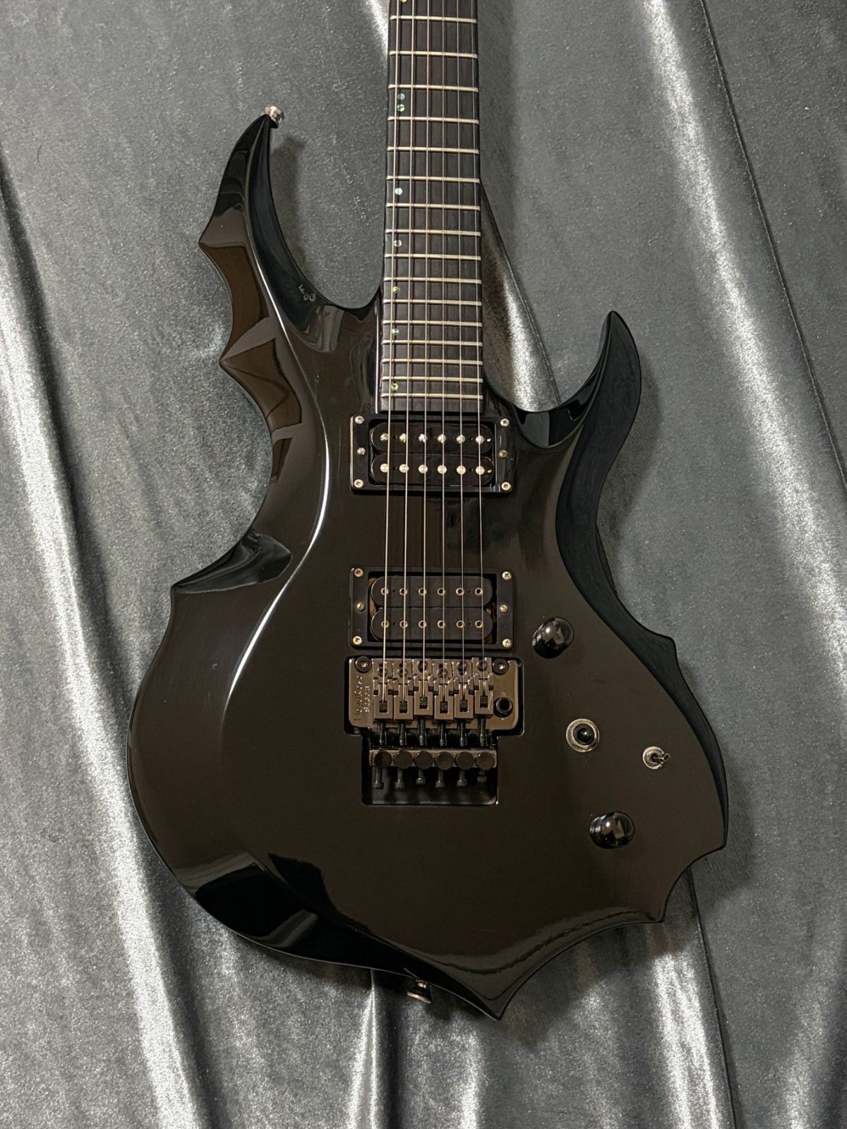 EDWARDS E-FR-130GT MOD スルーネック アッシュボディ エボニー指板