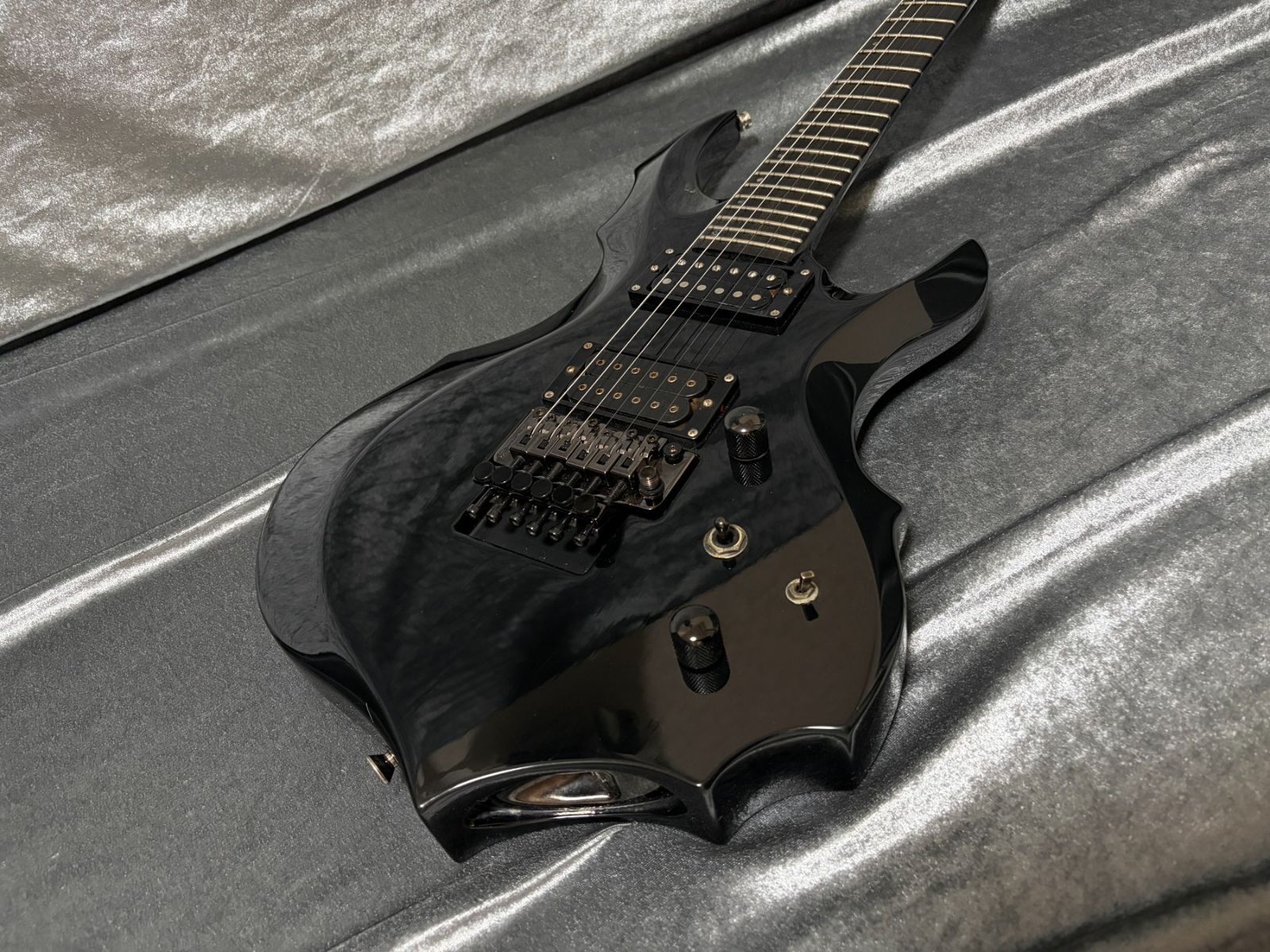 EDWARDS E-FR-130GT MOD スルーネック アッシュボディ エボニー指板