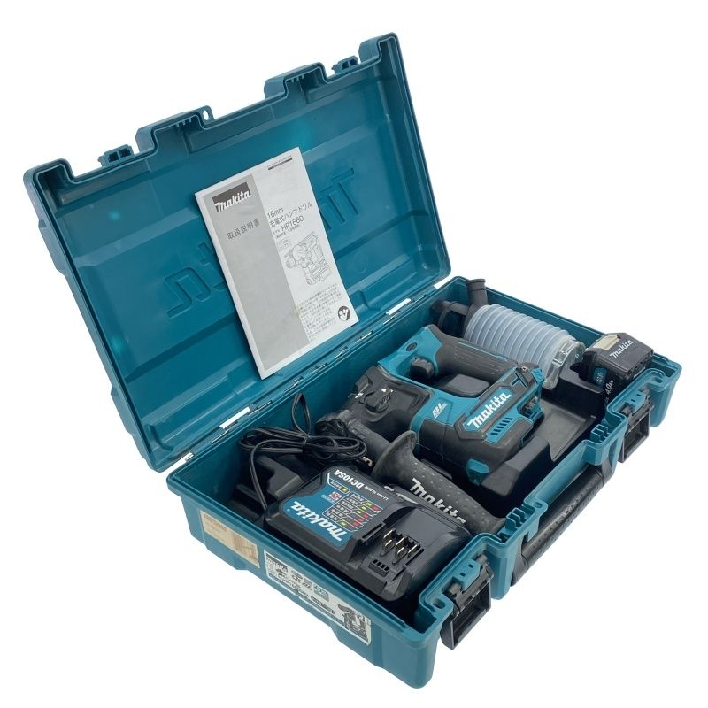 品 makita マキタ 10.8V 充電式ハンマドリル HR166D バッテリー1個 10.8V 4.0Ah 充電器 ハンマードリル118000