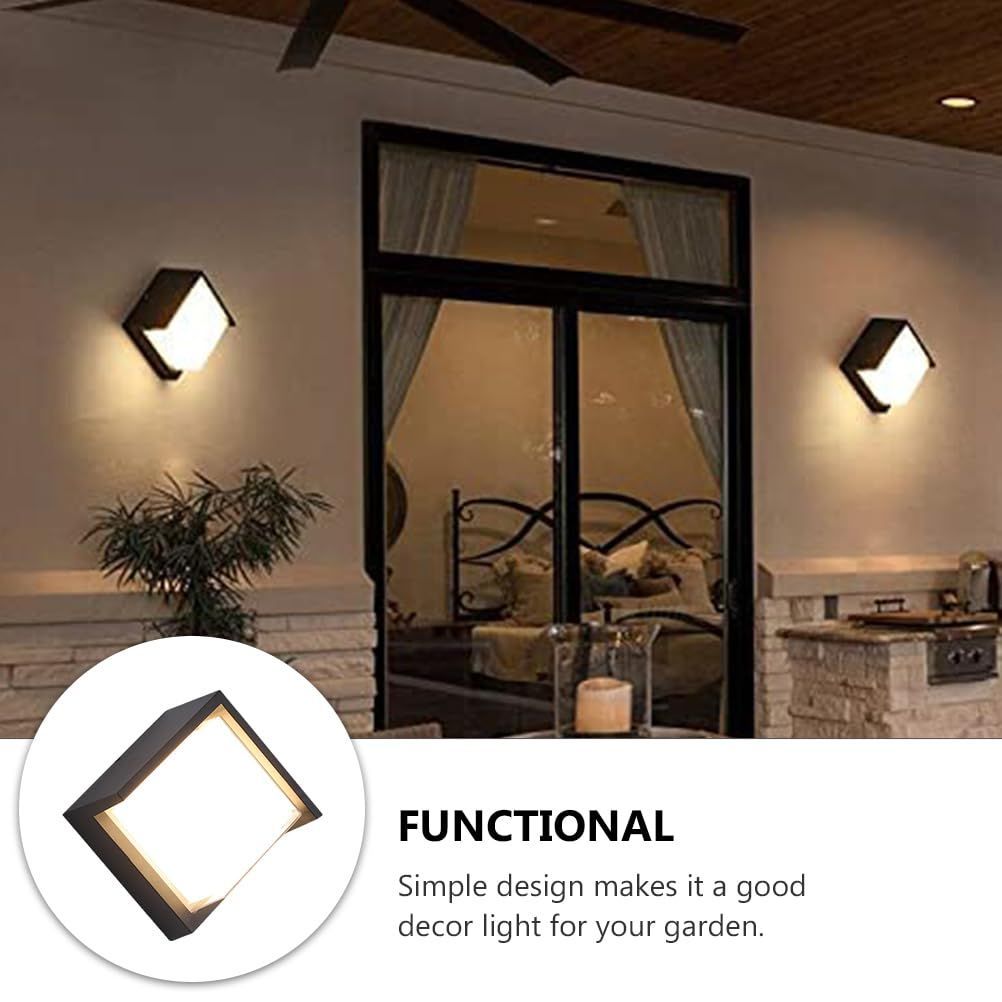 FRCOLOR LED 玄関ライト ポーチライト 壁掛け灯 防水 ウォール 階段