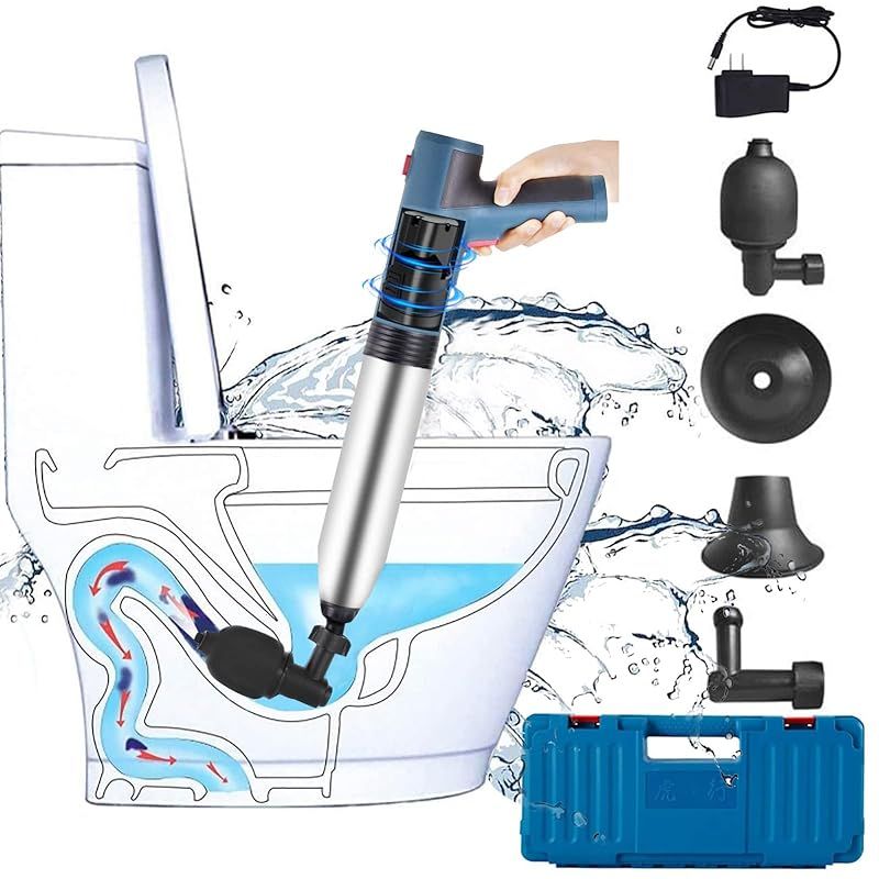 注目商品 clomicラバ一カップ すっぼん トイレ パイプクリ一ナ一 電動式 真空式 詰まり 解消 瞬時に解決 洋式ー 家庭用 業務用6点セット プランジャー 工具 き 日本語説明書 0