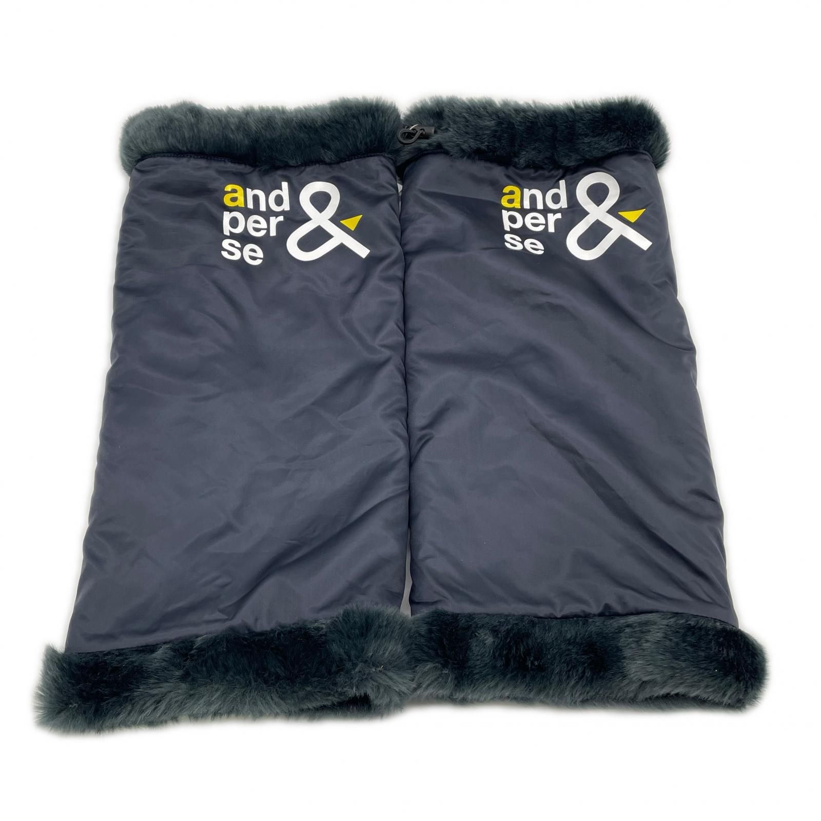 and per se アンパスィ レディース レッグウォーマー　ネイビー 中古 レディース アンパスィ and per se レッグウォーマー ネイビー