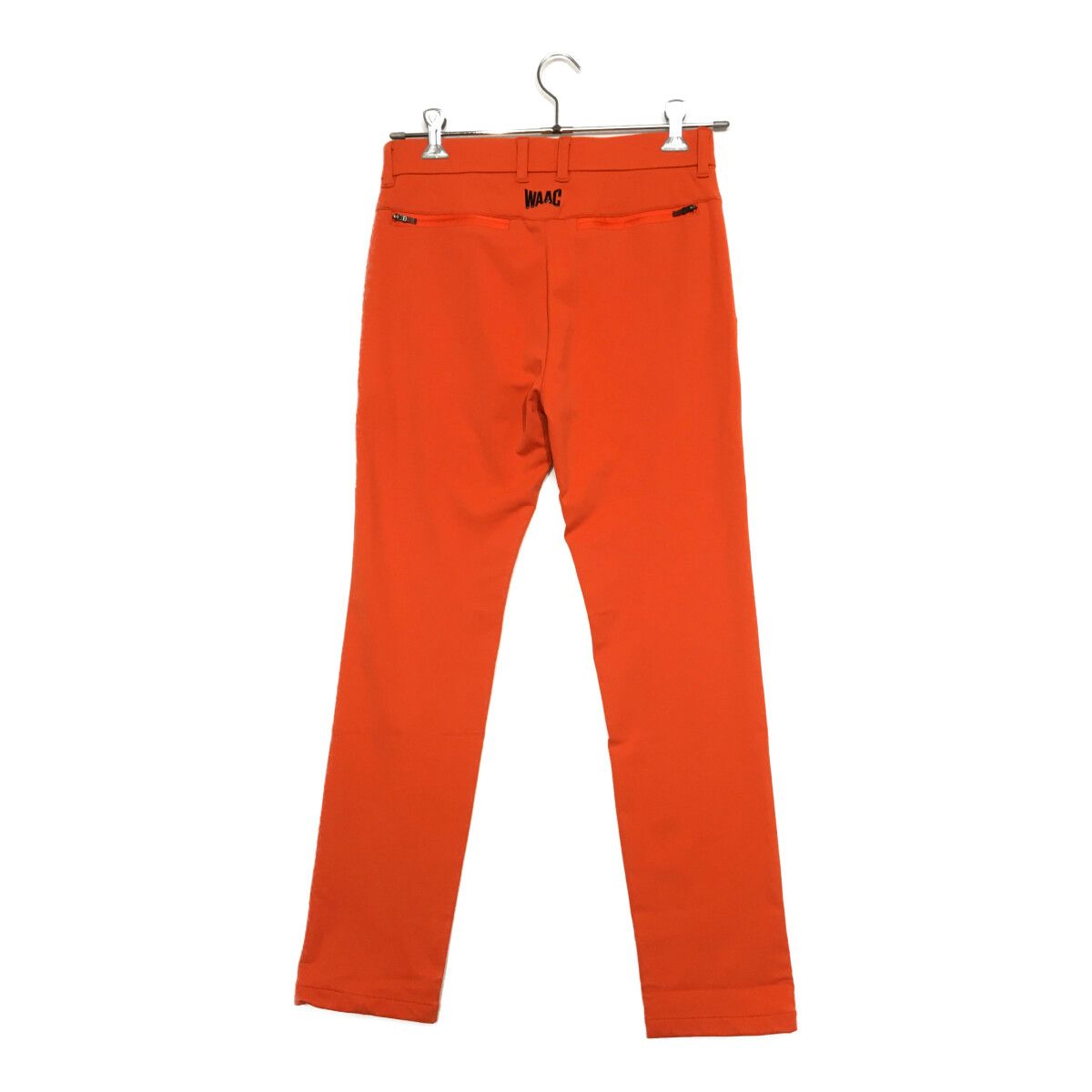 メンズ ワック WAAC パンツ 1 S オレンジ 高ストレッチ シンプル 裏微起毛