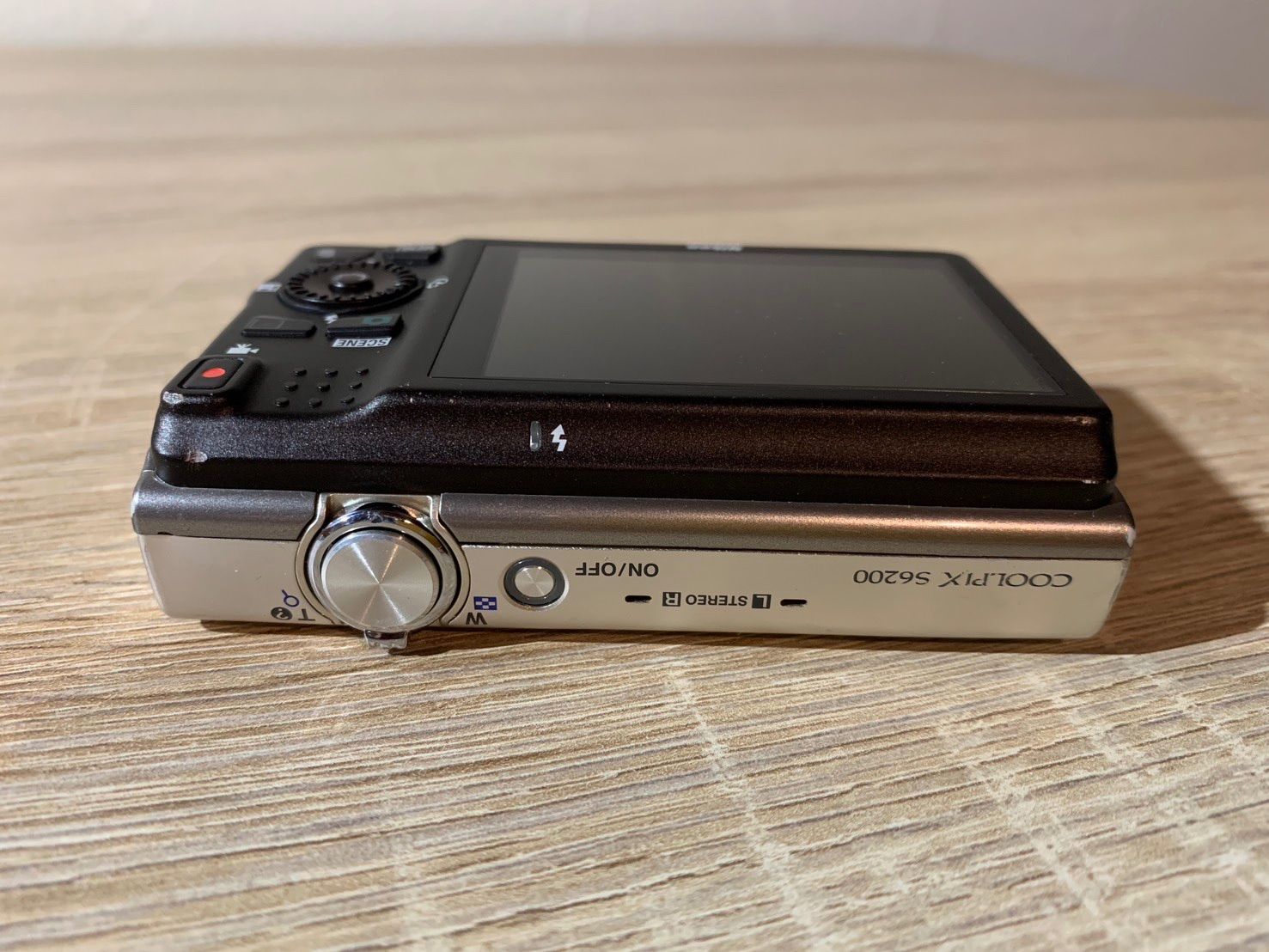 6533 Nikon COOLPIX S6200 シルバー デジカメ 動作確認済み - メルカリ