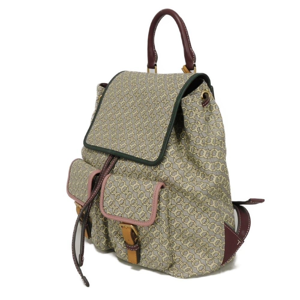 Tory Burch トリーバーチ ペリー ジャガード フラップ デイパック